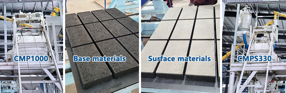 分步攪拌解決方案：CMP1000與CMPS330共筑路面磚卓越品質(zhì)