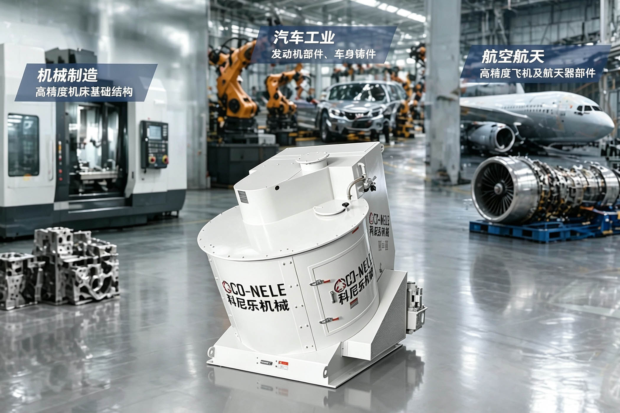 礦物鑄造強力混合機 礦物鑄造強力混合機